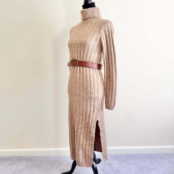 ASOS Knitted Sweater Dress – Size 4 business casual ribbed cozy - Picture 2 of 5